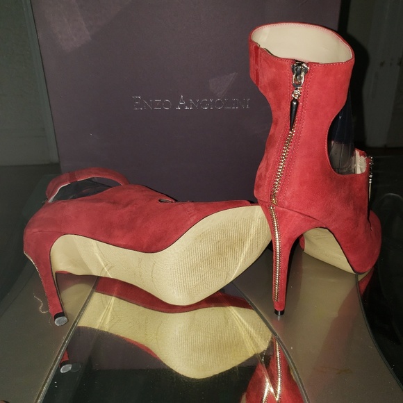 Red shoes Enzo Angiolini - Picture 4 of 8